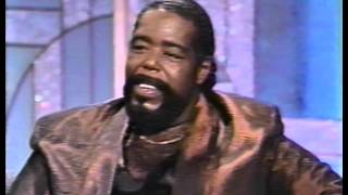 Barry White Live on Arsenio Hall  1989