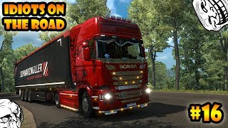 ★ IDIOTS on the road #16 - ETS2MP | Funny moments - Euro Truck Simulator 2 Multiplayer