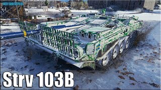 11к урона на СТЕРВЕ ✅ World of Tanks Харьков Strv 103B