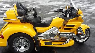 Custom 2010 Goldwing trike and trailer!