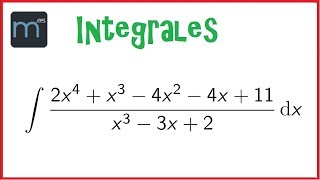 Integral  fracciones simples (raíces reales múltiples), integrales racionales