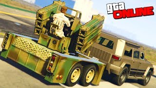 ПРОШЛИ СЛОЖНУЮ МИССИЮ ИЗ ОБНОВЛЕНИЯ "ТОРГОВЛЯ ОРУЖИЕМ"/"GUN RUNNING" (GTA 5 Смешные Моменты)