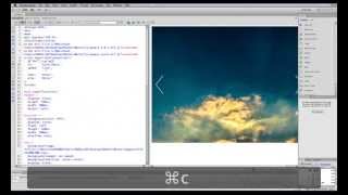 How to create a beautiful image slider slideshow from scratch in Dreamweaver CS6