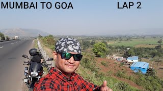 MUMBAI TO GOA SOLO RIDE - Lap 2  | Bajaj Pulsar 150 my Shera