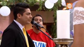 Al Fondo hay Sitio: Joel Gonzales pide que Nicolás no saque los pies del plato - 21/10/2013