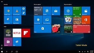 How to Enable or Disable Tablet Mode in Windows 10 ??️?‍?   2018
