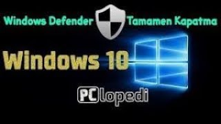 Windows Defender Güvenlik Merkezi Hizmetini Kapatma 2018 Çözüm!!!