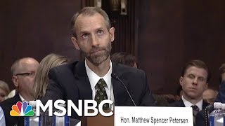 Meet Three Of President Donald Trump's Judicial Picks Who Have Withdrawn  | Velshi & Ruhle | MSNBC