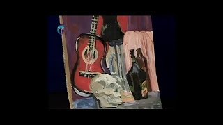 Уроки рисования (№ 60) гуашью. Рисуем многосоставный натюрморт