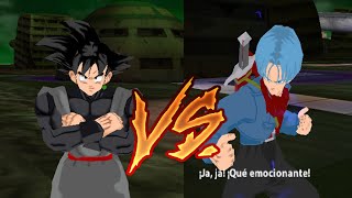 Black Goku VS Trunks (DBS) !! MOD In DBZ Tenkaichi Tag Team