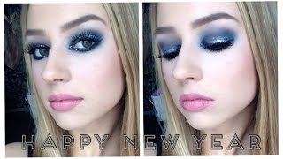 New Years Eve - Dramatic blue smokey eye