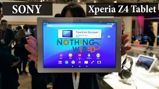 Sony Xperia Z4 Tablet Review - Watch Hands-on features, specs, camera test, performance, price
