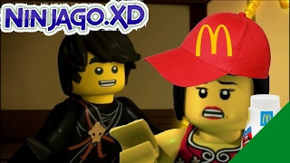 Cole Orders McDonalds - Ninjago.XD Short