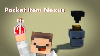 Pocket-Sized Item Nexus Storage in Minecraft! (Redstoneless, 1x1x3)