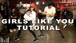 GIRLS LIKE YOU - Maroon 5 ft. Cardi B Dance Tutorial | Matt Steffanina Choreography