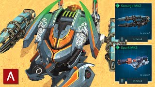 War Robots [WR] Tyr Build | Tesla Medic | Scourge Spark MK2 Gameplay