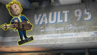 Fallout 4 - Vault 95 and Helping Cait get Clean!