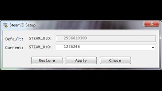 Установка Steam ID Tool