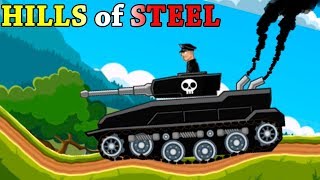 Битва танчиков! HILLS of STEEL! игра про танки tanks BATTLE! танк босс! car games