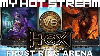 Hex: Shards of Fate - Frost Ring Arena (Uruunaz) *Rare*