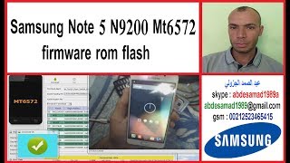 Samsung Note 5 N9200 Mt6572 firmware rom flash