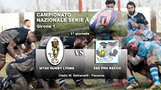 SITAV RUGBY LYONS vs PRO RECCO RUGBY