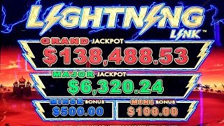 High Limit Lightning Link Sahara Gold Slot Machine Bonus | Lightning Link Bonus High Stakes