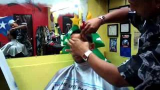 Qik - en la barberia carlitos master cuts en fajardo puerto rico by Victor Torres