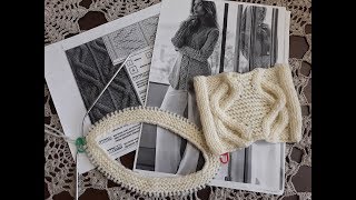 Пуловер с аранами спицами. Часть 1. Расчеты.