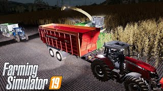 Akcja kiszonka. Kończymy w nocy. #79 Felsbrunn ☆ Farming Simulator 19 ☆ ㋡ Anton