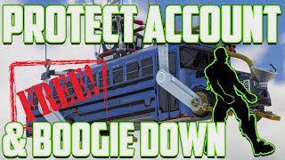 How to Protect Your Fortnite Account - Free Boogie Down Emote (2FA Two Form Authentication & More)