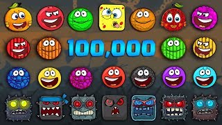 All Ultimate Balls Super Fusion Battle with Bosses of All Volumes 100000 Subscribers Special Edition