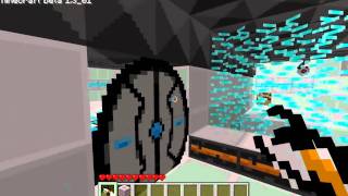 Minecraft Map - Karrot's Test Chambers (old) (with portal gun mod)