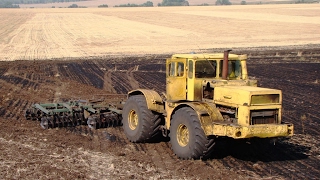 Kirovets K 700 disking /// Кировец К-700А дискование
