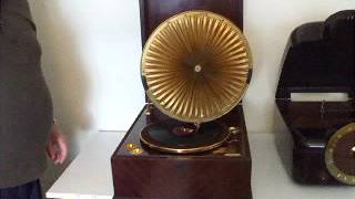 "The Squire " Gives us a tour of Part of His Collection of Gramophones Etc