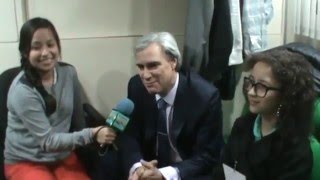 Luna Scarella y Radio Teens entrevistan al actor Gerardo Murguía