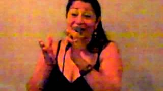 Manuela Rodríguez canta "La Bohemia".