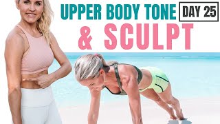 Slender ARMS & sculpt UPPER BODY workout
