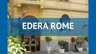 EDERA ROME 3* Италия Рим обзор – отель ЕДЕРА РОМ 3* Рим видео обзор