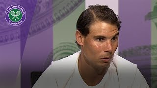 Rafael Nadal Wimbledon 2017 second round press conference