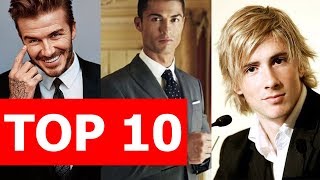 Top 10 cầu thủ đẹp trai nhất bóng đá