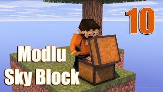 Minecraft Modlu Skyblock - Latex Üretimi - Bölüm 10