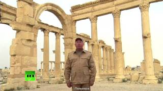Владимир Путин провел видеомост с Пальмирой по вопросу разминирования города