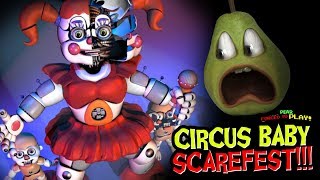 CIRCUS BABY SCAREFEST!!! | Pear FORCED to Play FNAF VR #2