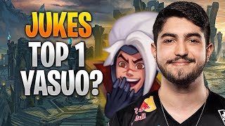 JUKES O DEUS DO YASUO, O YASUO DELE É TOTALMENTE BROKEN