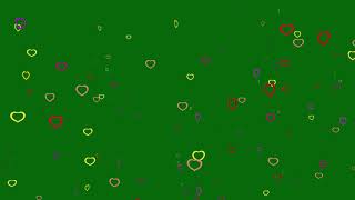 Free Green Screen Video Hearts Fly _ Love Fly Effects HD