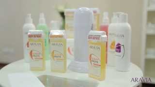 Aravia Professional: Депиляция (шугаринг) сахарной пастой в картридже видео урок