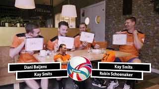 EK Board Game met de Nederlandse handbalheren