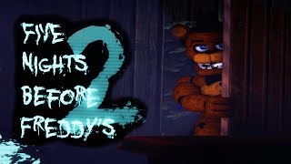 STUCK IN A CABIN WITH ANIMATRONICS | Five Nights Before Freddys 2 (FREE ROAM Five Nights at Freddys)
