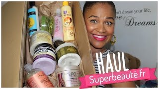 HAUL superbeauté.fr : Shea Moisture, Black opal, Eco styler...